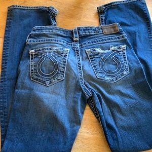 Big Star Liv Bootcut Size 29L Medium Wash Inseam 31